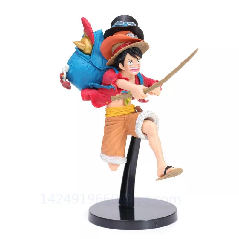 Almofada One Piece Chapéu De Palha Ace Sabo Attack Presente