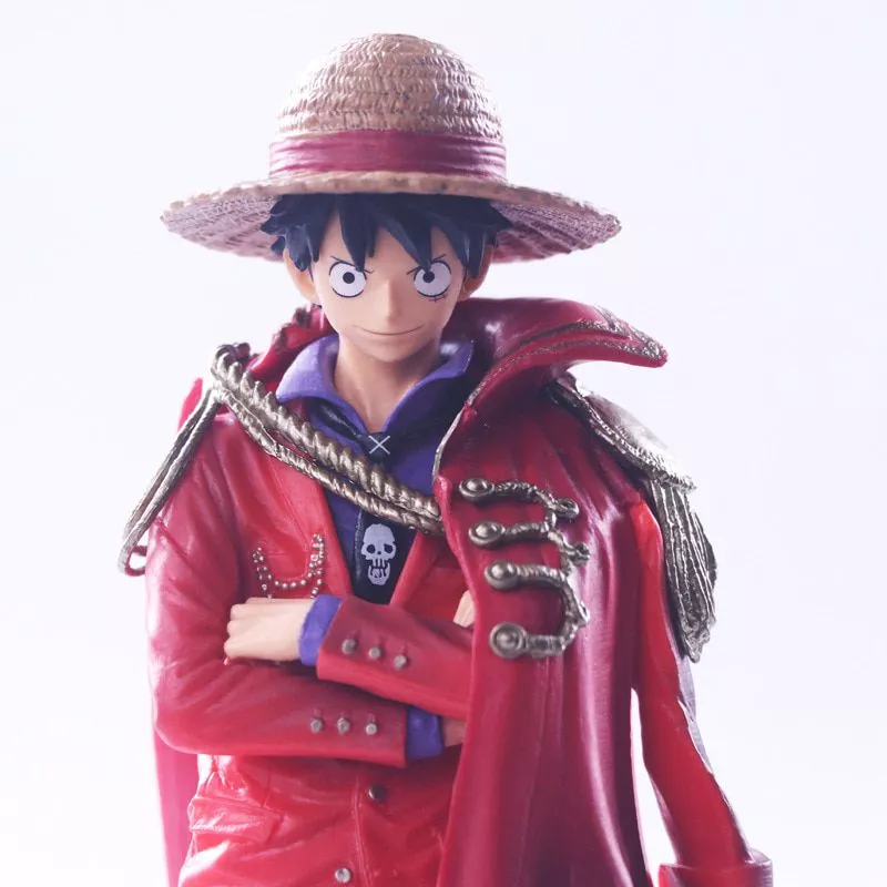 One Piece One Piece Anime 20th Anniversary Manto Vermelho Roupas Luffy  Chapéu De Palha Luffy Encaix @ @ O @ @ Tado Escritório Mão Aberdeen Modelo  Decoração Japão Original Ordem - Escorrega o Preço