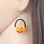 brinco-acrilico-halloween-pumpkin-sorriso-brincos-dangle-gota-novo-longa-planta