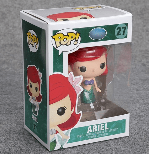 action figure 1 peca funko pop disney ariel 27 bobble head q edition 10cm Pelúcia Nintendo Super Luigi Bros 25cm