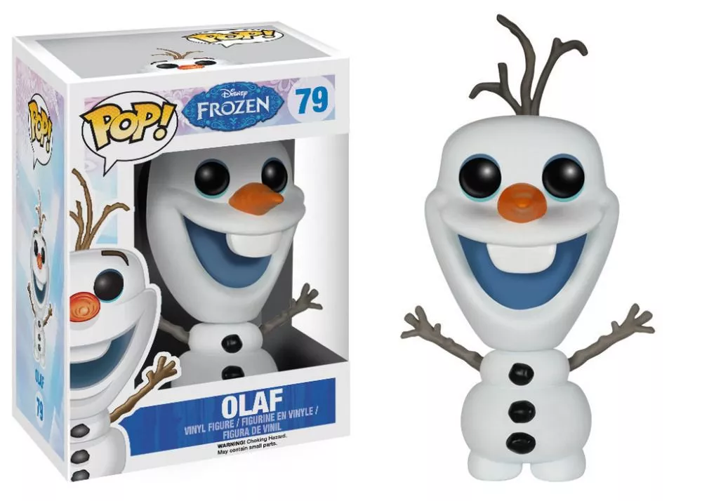 action figure 1 peca funko pop disney frozen olaf 79 bobble head q edition 10cm Frozen 3 tem estreia confirmada para 2026.
