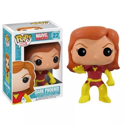 action figure 1 peca funko pop disney marvel dark phoenix bobble head q edition 10cm Action Figure 1 Peça FUNKO POP Disney Princesas Bela e a Fera 21 Bobble Head Q Edition 10cm