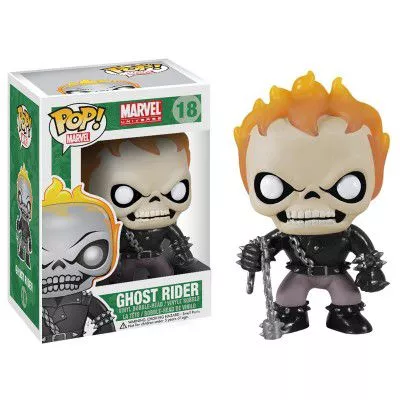 action figure 1 peca funko pop disney marvel ghost rider motoqueiro fantasma bobble Action Figure 1 Peça FUNKO POP Disney Marvel Vingadores Avengers Thor 35 Bobble Head Q Edition 10cm