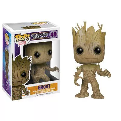 action figure 1 peca funko pop disney marvel guardioes da galaxia groot 49 bobble Divulgado pôster para 2ª temporada de Eu Sou Groot.