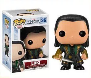 action figure 1 peca funko pop disney marvel vingadores avengers thor loki 36 bobble Action Figure 1 Peça FUNKO POP Disney Tinker Bell Sininho 10 Bobble Head Q Edition 10cm