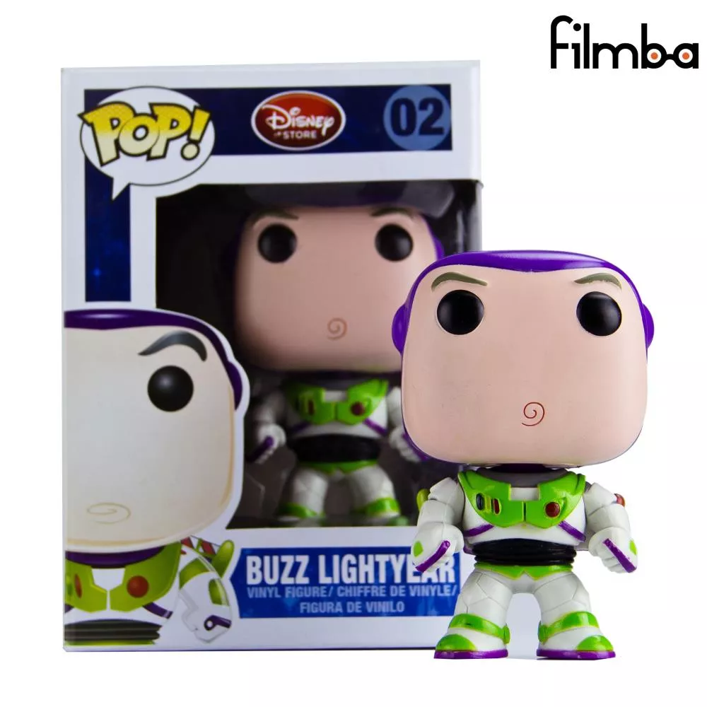 action figure 1 peca funko pop disney pixar toy story buzz lightyear 02 bobble head q Action Figure 1 Peça FUNKO POP Disney Princesas Bela e a Fera 21 Bobble Head Q Edition 10cm