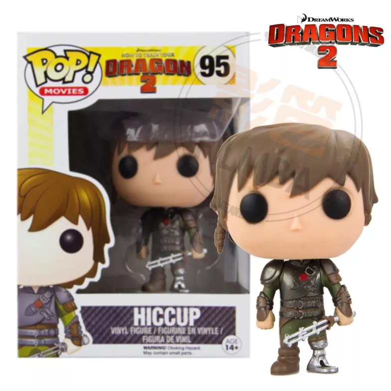 action figure 1 peca funko pop dreamworks como treinar seu dragao 2 hiccup 95 bobble Remake live-action de Como Treinar O Seu Dragão é adiado para 2025.