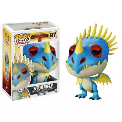 action figure 1 peca funko pop dreamworks como treinar seu dragao 2 stormfly 97 Pelúcia Dreamworks Como Treinar Seu Dragão 3 Fúria da Luz Light Fury 35cm #002