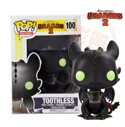 action figure 1 peca funko pop dreamworks como treinar seu dragao 2 toothless Remake live-action de Como Treinar O Seu Dragão é adiado para 2025.