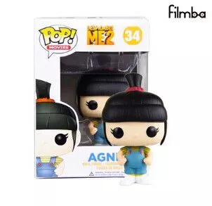 action figure 1 peca funko pop dreamworks meu malvado favorito despicable me agnes 34 Action Figure 1 Peça FUNKO POP HBO Walking Dead Michonne's Pet 1 37 Bobble Head Q Edition 10cm