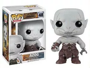 action figure 1 peca funko pop hobbit azog 48 bobble head q edition 10cm Action Figure 1 Peça FUNKO POP Disney Tinker Bell Sininho 10 Bobble Head Q Edition 10cm