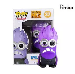 action figure 1 peca funko pop meu malvado favorito despicable me minion do mal 37 Pantufa Chinelo Despicable Me Minion