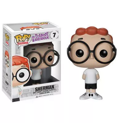 action figure 1 peca funko pop mr peabody sherman 07 bobble head q edition 10cm Action Figure 1 Peça FUNKO POP Dreamworks Como Treinar Seu Dragão 2 Astrid 96 Bobble Head Q Edition 10cm