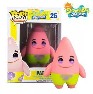 action figure 1 peca funko pop nickelodeon bob esponja patrick 26 bobble head q Action Figure 1 Peça FUNKO POP Minions Rei Bob 168 Bobble Head Q Edition 10cm