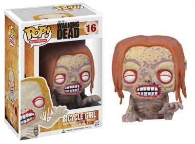 action figure 1 peca funko pop walking dead bicycle girl 16 bobble head q edition Action Figure 1 Peça FUNKO POP Minions Rei Bob 168 Bobble Head Q Edition 10cm