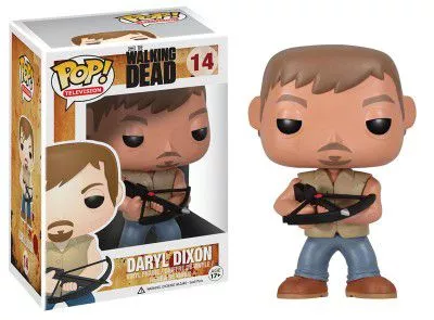 action figure 1 peca funko pop walking dead daryl dixon 14 bobble head q edition 10cm Colar The Walking Dead Porrete E Logo Carta Pingente Moda Jóias Para As Mulheres E Homens