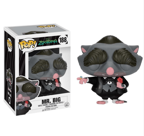 action figure 1 peca funko pop zootopia mr big 188 bobble head q edition 10cm Pelúcia Nintendo Super Luigi Bros 25cm