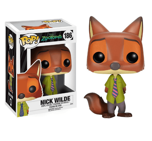 action figure 1 peca funko pop zootopia nick wilde 186 bobble head q edition 10cm Pelúcia Nintendo Super Luigi Bros 25cm