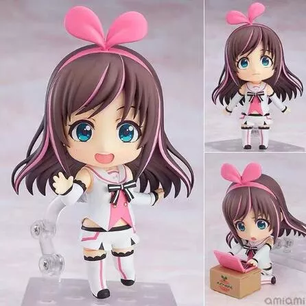 action figure 10cm 899 channel kizuna ai bjd de pvc colecao de bonecos de Action Figure Nendoroid 10cm saekano kato megumi #819 figura de ação pvc anime boneca dos desenhos animados brinquedo coleção modelo de brinquedo para amigos presente com caixa