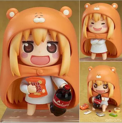 Action Figure 10cm himouto! Himouto! Umaru-chan figura de ação brinquedos brinquedo de natal