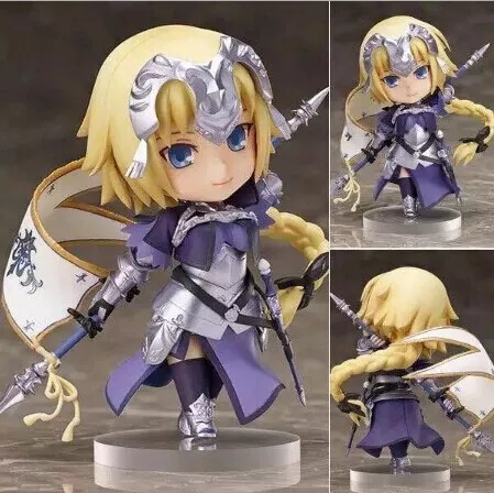 action figure 10cm q version fate zero destiny apocryph joana arc figura de Colar África mapa iced para fora corrente strass cristal ouro/prata cor pingente & colar corrente para moda masculino/feminino presente jóias