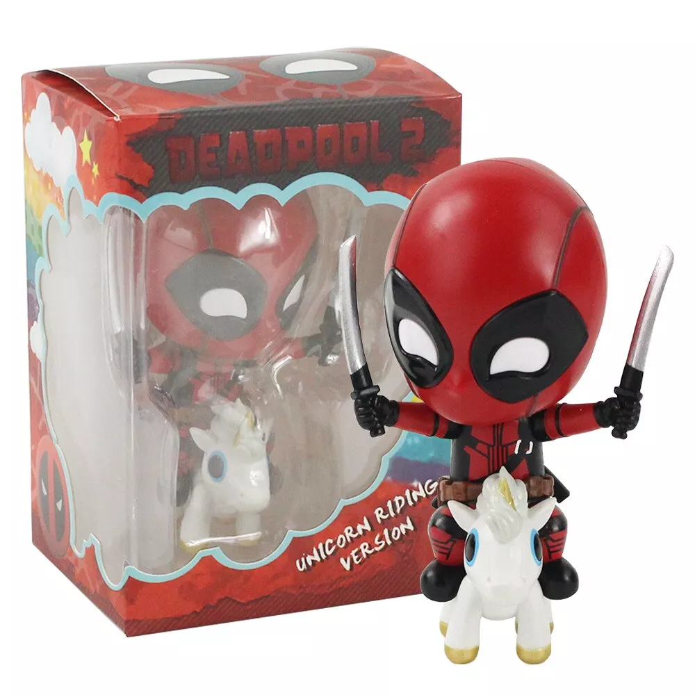 action figure 11cm deadpool unicorn equitacao versao com espada bolha cabeca Divulgada nova imagem para Deadpool 3.