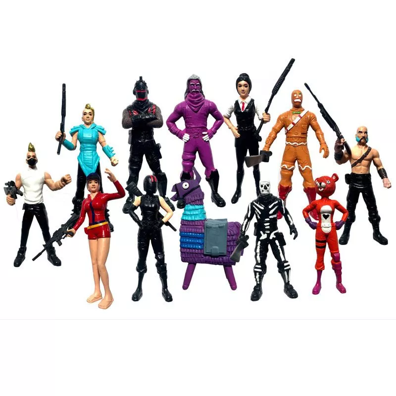 action figure 12 pcs set fornite llama pvc figuras de brinquedo batalha royale jogo Copo thermos cups thermocup Insulated Tumbler balão de vácuo garrafa térmica garrafa termica canecas de viagem Caneca copo térmico cafeteira portátil garrafas termicas para café