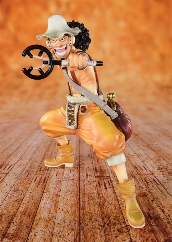 action figure 14cm one piece usopp anime collectible action figure pvc Netflix anuncia reboot de anime de One Piece em paralelo com o original.