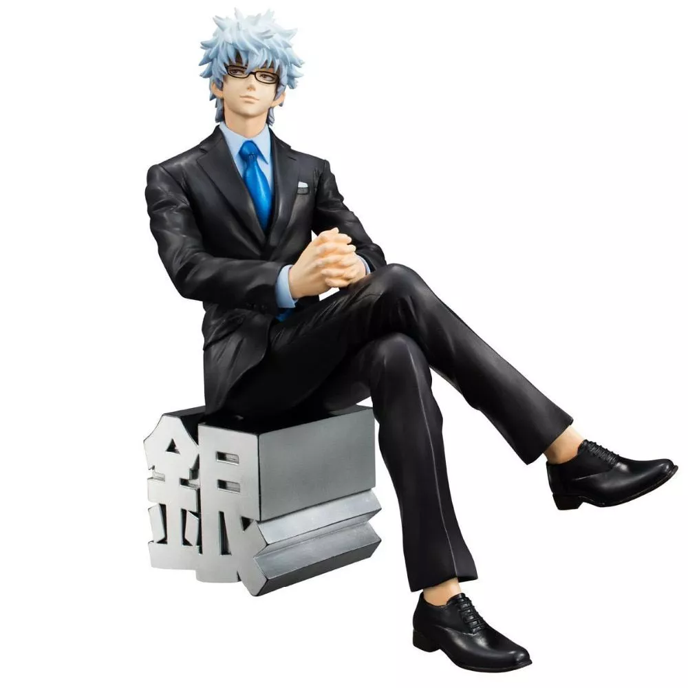 action figure 15cm gintama business suit sakata gintoki action figure toys collection Action Figure 15cm GINTAMA business suit Sakata Gintoki action figure toys collection doll Christmas gift with box