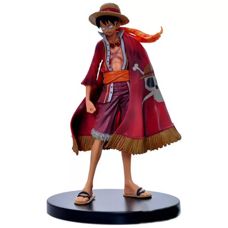 action figure 17cm anime one piece luffy teatral edicao figura de acao juguetes Action Figure Anime Monkey. d. luffy palha chapéu luffy pvc figura de ação estatueta resina coleção modelo de brinquedo boneca presentes cosplay