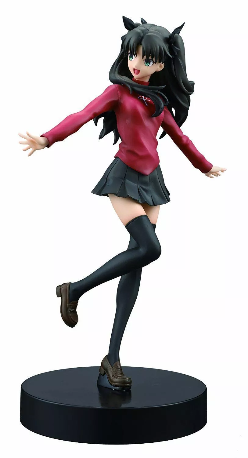 action figure 18cm fate stay night tohsaka rin sexy figura de acao pvc brinquedos Action Figure Fate grand order fgo fate stay night figure anime figura de ação pvc nova coleção figuras brinquedos