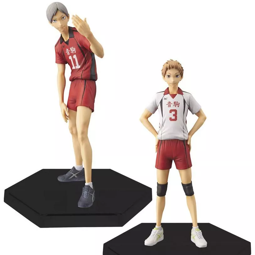 action figure 2 pecas anime haikyuu Carteira Bolsa Case Sapo