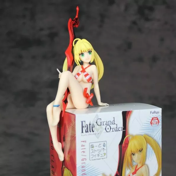 action figure 20cm anime fate stay night extra vermelho sabre nero claudius cesar Action Figure 20cm anime Fate Stay Night Extra vermelho sabre nero claudius césar augustus germânico anime figuras de ação pvc brinquedos