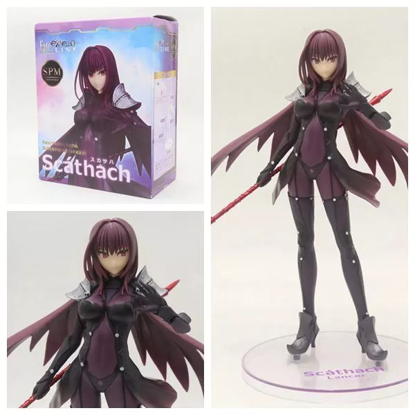 action figure 21cm fate grand order fgo scathach lancer fate stay night Solar led route iluminação paisagem luzes gramado luz do jardim decoração piso plug planta luz jardim decoração gramado luz