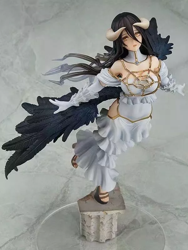 Action Figure 29cm overlord albedo sexy menina anime dos desenhos animados figura de ação pvc brinquedos coleção figuras para amigos presentes