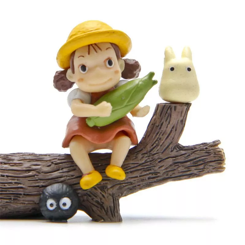 action figure 3 pcs set hayao miyazaki meu vizinho totoro figuras de acao Brinco hayao miyazaki howl moving castle moda filme jóias brincos dos desenhos animados cosplay acessório de vestuário para fãs de filmes