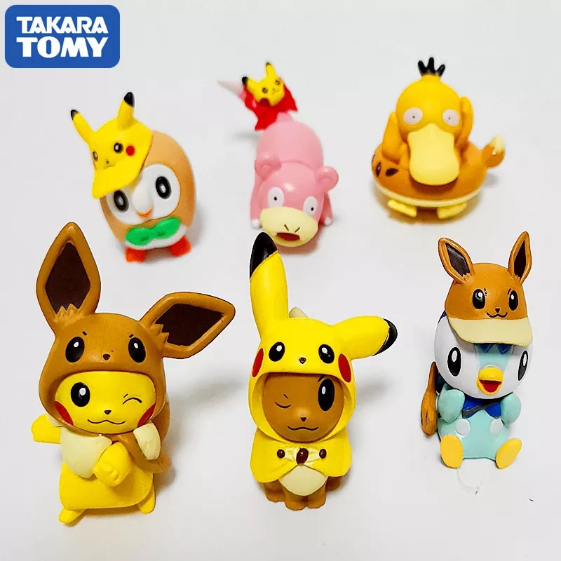action-figure-6pcs-pokemon-estatueta-pikachu-ibu-pequeno-fogo-dragao-miao
