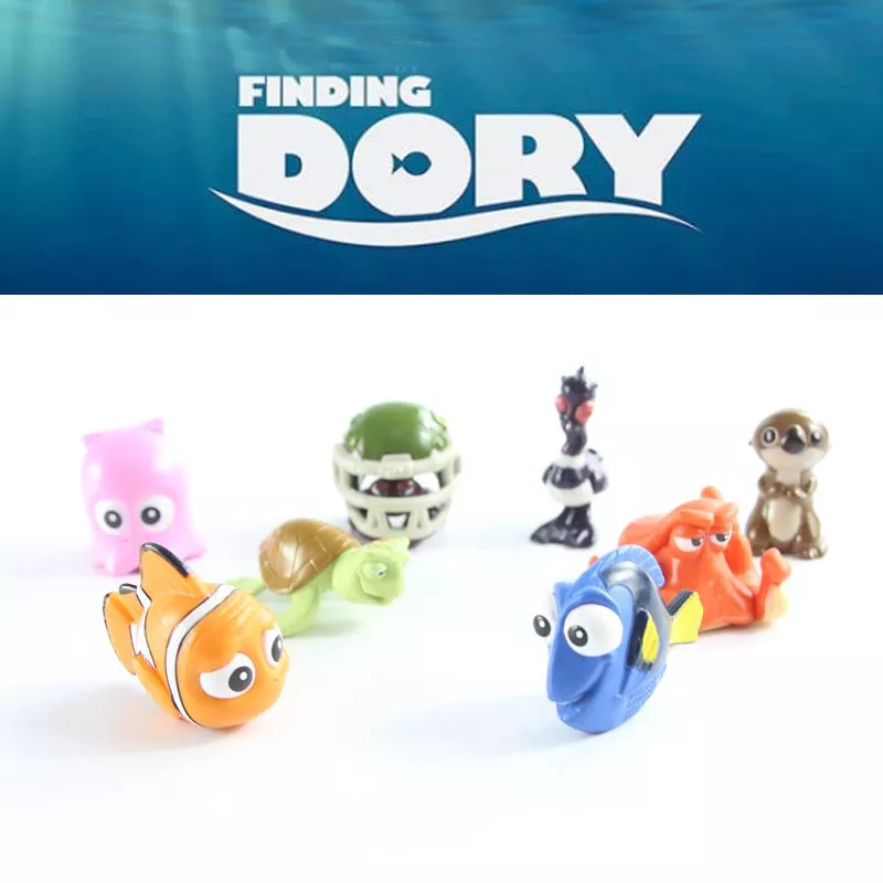 Action Figure 8 Peças Procurando Dory
