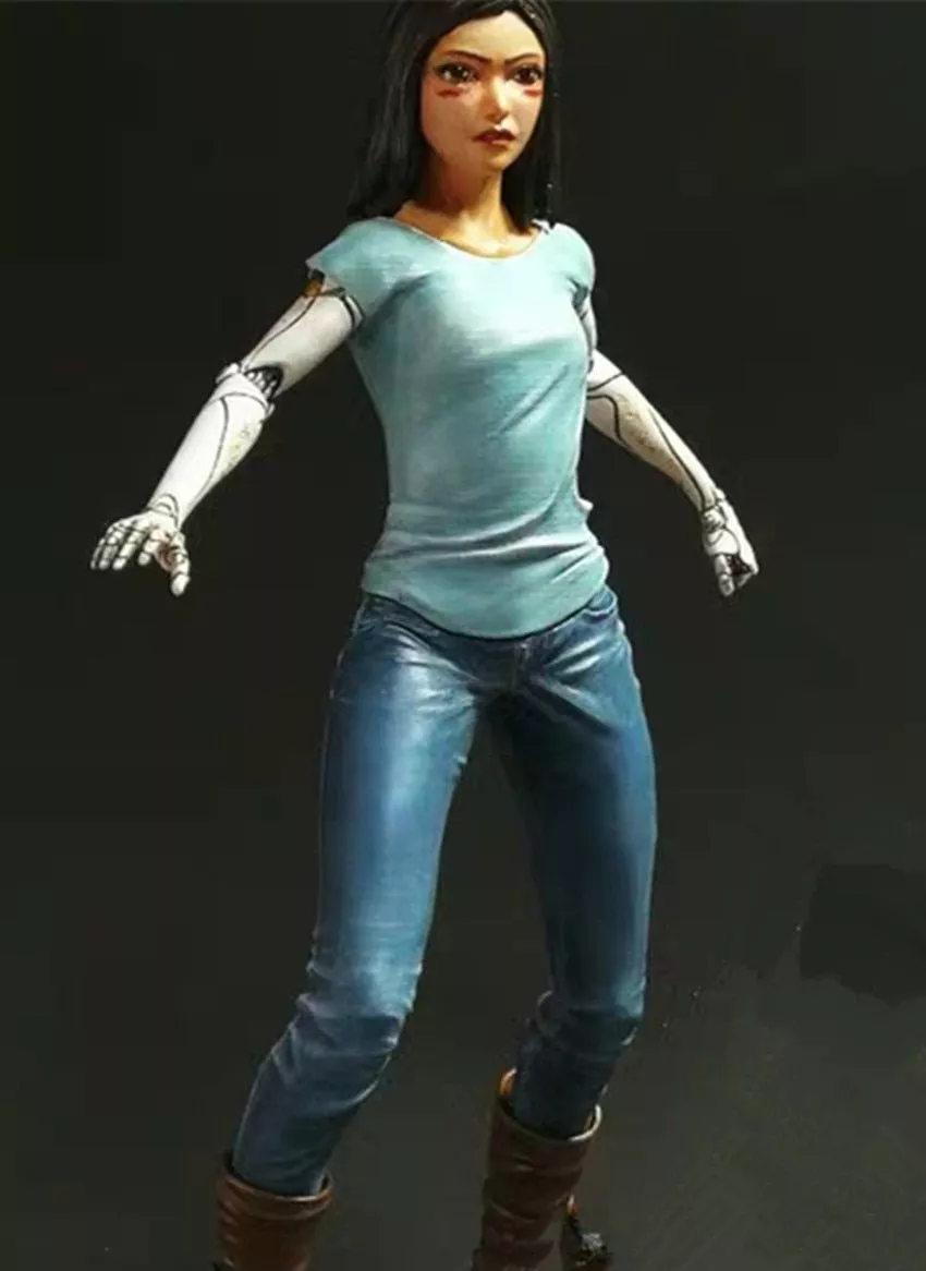 action figure alita battle angel figura modelo kit unassambled sem pintura g504 cerca Série de Avatar na Netflix é renovada para 2ª e 3ª (final) temporadas.