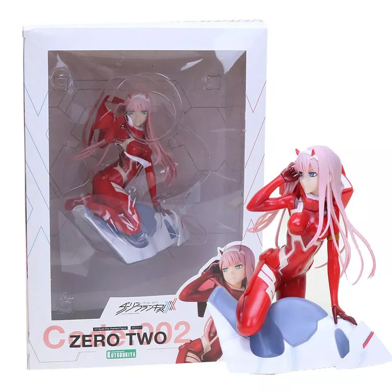 action figure anime 15cm darling in the franxx brinquedo zero dois 02 roupas vermelhas Luminária Darling in the Franxx 02 figura nightlights anime 3d lâmpada crianças criança meninas quarto decoração luz manga presente noite luz da lâmpada querida no franxx