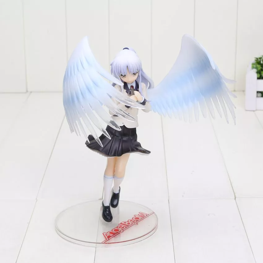 action figure anime angel beats school uniform ver. tachibana kanade tenshi 20cm Action Figure Evangelion Asuka 1/8 figura modelo de resina gk