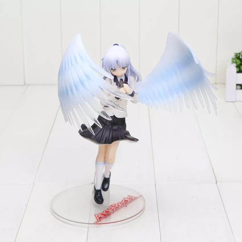 Action Figure Anime Angel Beats School Uniform Ver. Tachibana Kanade Tenshi 20cm