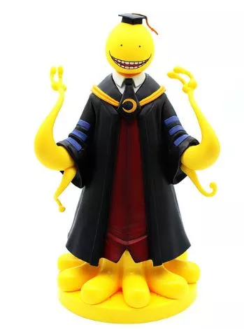 action figure anime assassination classroom koro sensei 17cm Luminária Anime Assassination Classroom korosensei figura criança luz da noite para decoração do quarto luz anime presente para a criança lâmpada 3d koro sensei