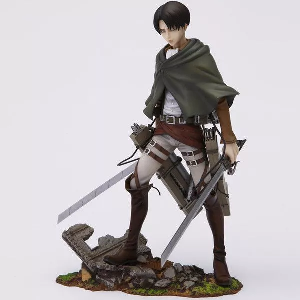 action figure anime attack on titan levi ackerman 20cm Mochila Anime Attack on Titan #003