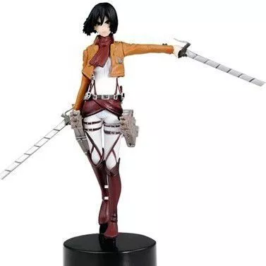 action figure anime attack on titan shingeki no kyojin mikasa ackerman 14cm Luminária Anime attack on titan 3d lâmpada annie leonhart luz para decoração do quarto crianças presente ataque em titan led night light mikasa