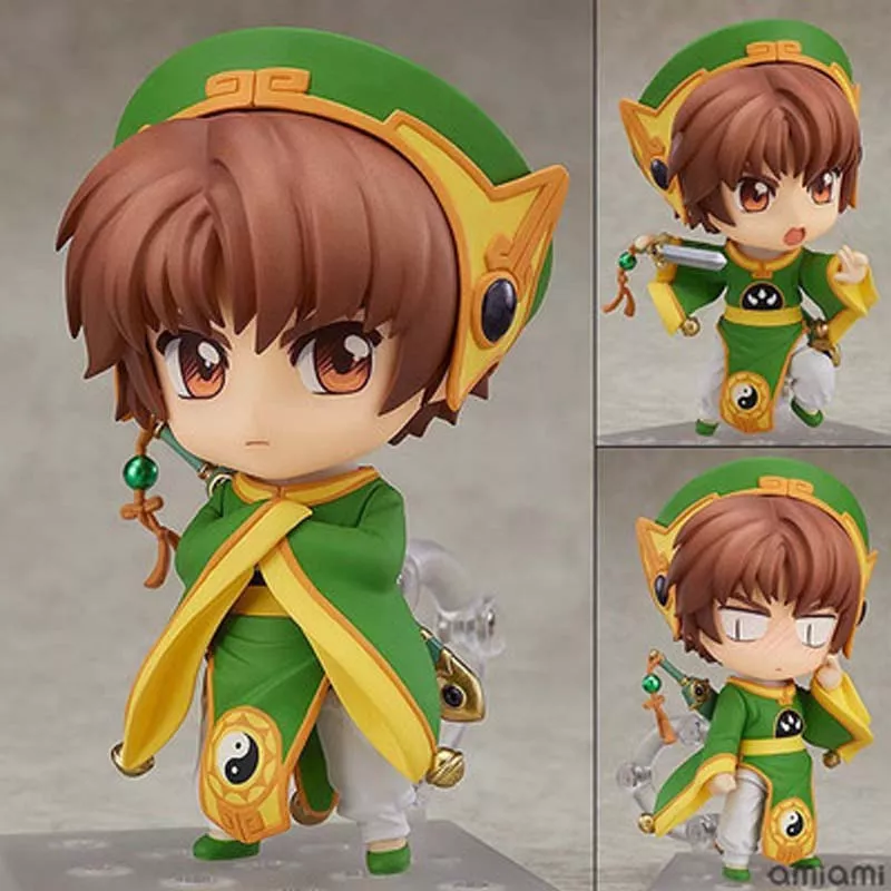 action figure anime cardcaptor sakura syaoran nendoroid 10cm 763 Pelúcia 30cm Anime Cardcaptor Sakura Kero Plush Boneca Brinquedos Anime Card Captor Boneca Bonito Travesseiro Cobertor de Pelúcia Macia Brinquedo caçoa o Presente