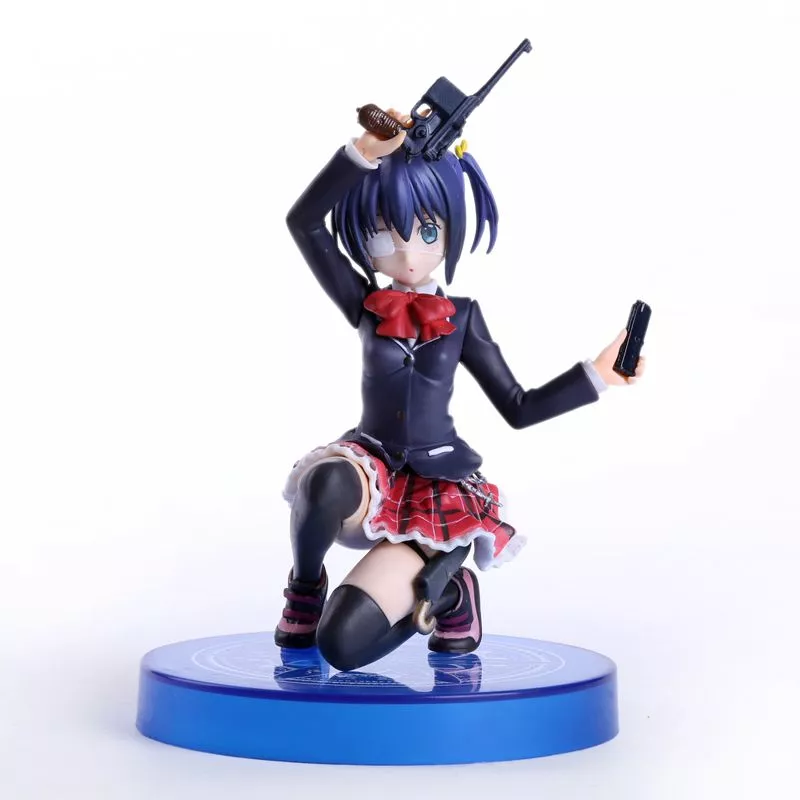 Action Figure Anime Chuunibyou Demo Koi Ga Shitai The Eil Eye Kneeling Takanashi Rikka 18cm