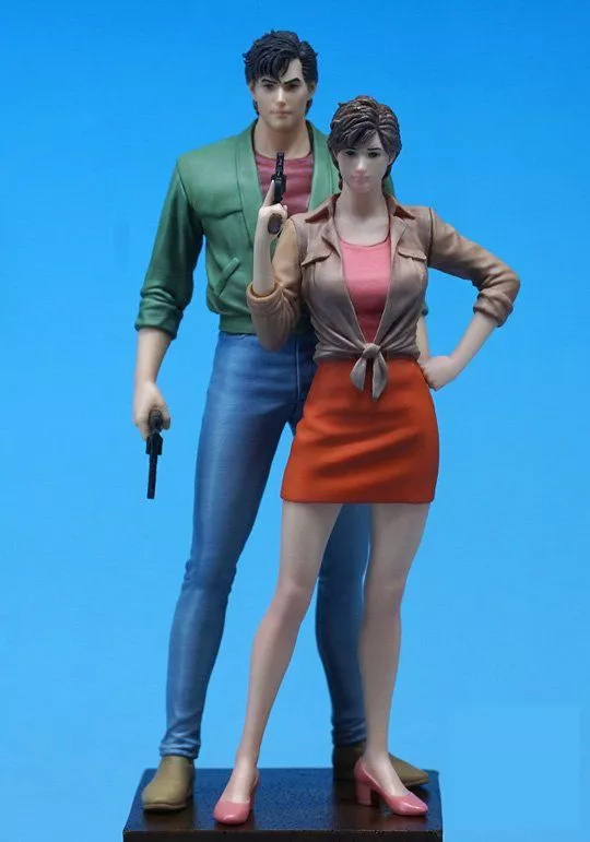 action figure anime city hunter ryo saeba kaori makimura miniaturas unpainted corpo Colar Cinderela nova moda requintado 925 prata esterlina jóias sonho abóbora carro pingente cinderela personalidade fina feminino colares h292