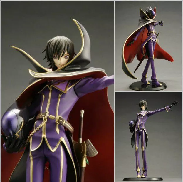 Action Figure Anime Code Geass R2 Lelouch Lamperouge 25cm 363