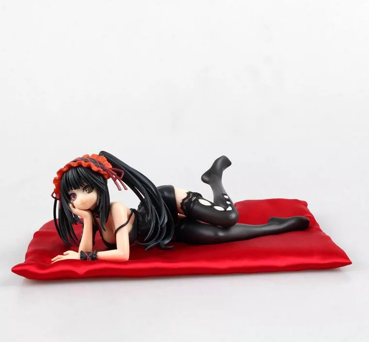 action figure anime date a live tokisaki kurumi 20cm 160 Pelúcia Travesseiro Gato Realista Laranja 60cm 3d